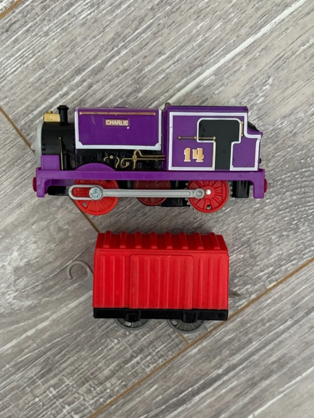 Motorized Charlie and Tender 2013 Mattel - Thomas & Friends